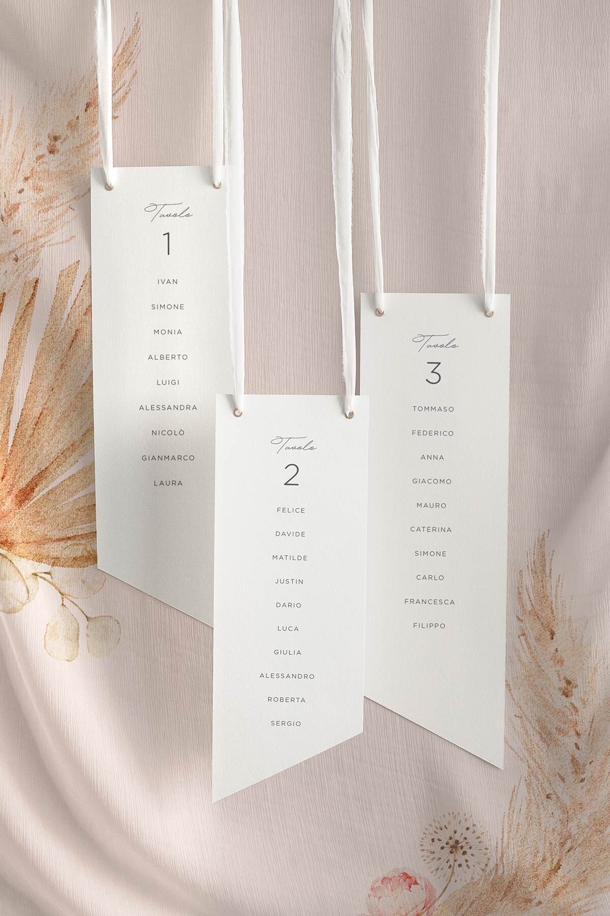 Tableau Matrimonio Layered Pampas