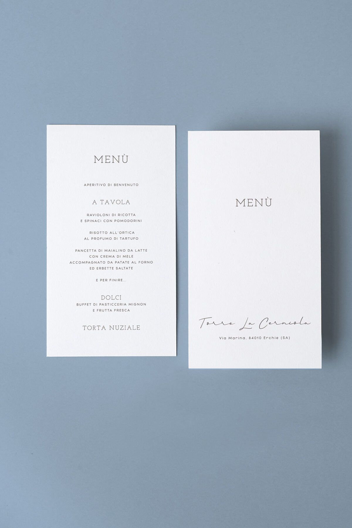 Menu Verticale Stucco