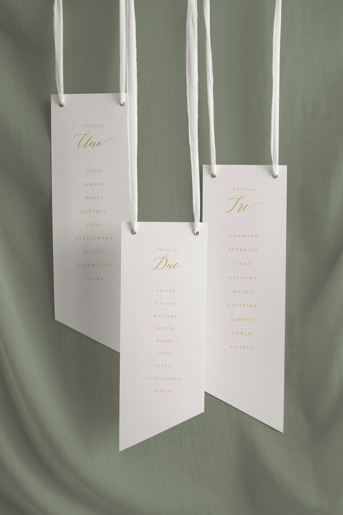 Tableau Matrimonio Layered Golden