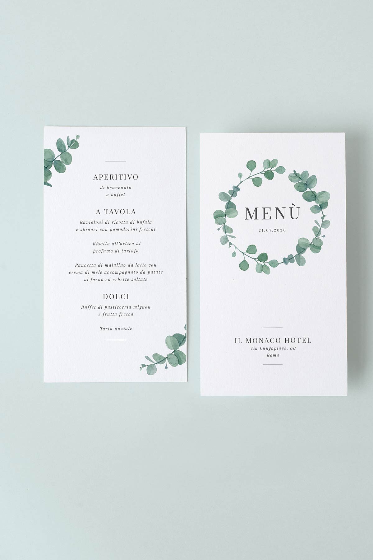 Menu Verticale Eucalipto